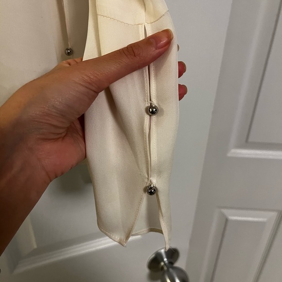 Derek Lam 10 Crosby Silk Blouse - Picture 10 of 10